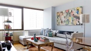  Vlastnosti interiérového designu malého obývacího pokoje v moderním stylu