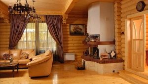  Características de los pisos del dispositivo en una casa de madera.