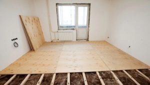  Sửa chữa sàn nhà trong căn hộ: việc tạo ra từng giai đoạn của chính tay họ