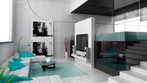  The subtleties of living room design: the style of new technologies