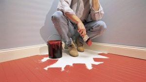  Podlahové barvy: sortiment a možnosti výběru