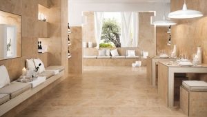  Travertine tiles: features and applications