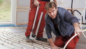  Feinheiten der Installation von Rohren für die Fußbodenheizung