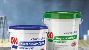  Sheetrock finishing putty: properties and application in construction