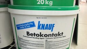  Primer Betonokontakt από την εταιρεία Knauf: τεχνικά χαρακτηριστικά