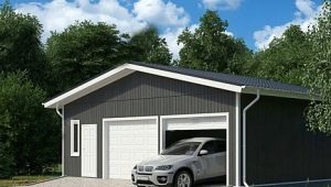  Какъв трябва да бъде размерът на гаража за 2 коли?
