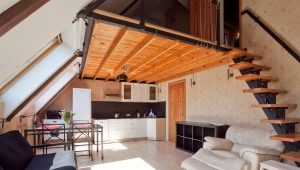  Apartment with attic: advantages and design options