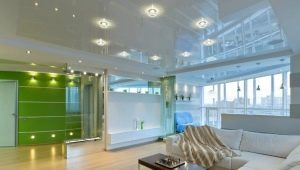  Ampoules pour plafonds suspendus: types d'éclairage et options de conception