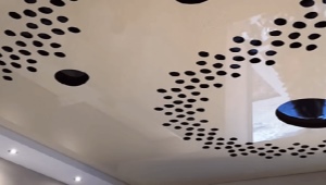  Carved stretch ceilings: design features