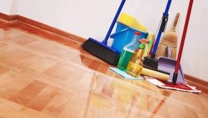  Parquet care products: varnishes, mastic, oil and toning