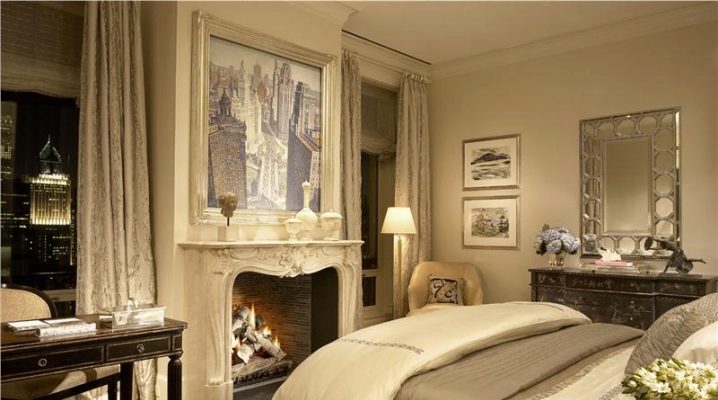  Fireplace in the bedroom