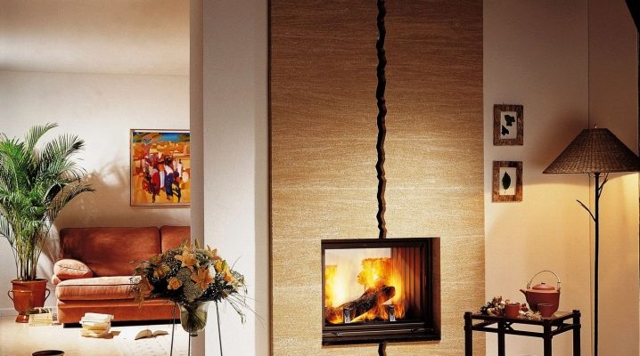  Modern fireplace lining