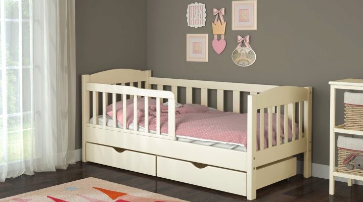 Children's bed for a child from 1 year and older