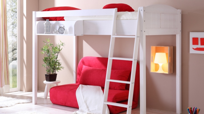 Katil-katil ranjang kanak-kanak dengan sofa