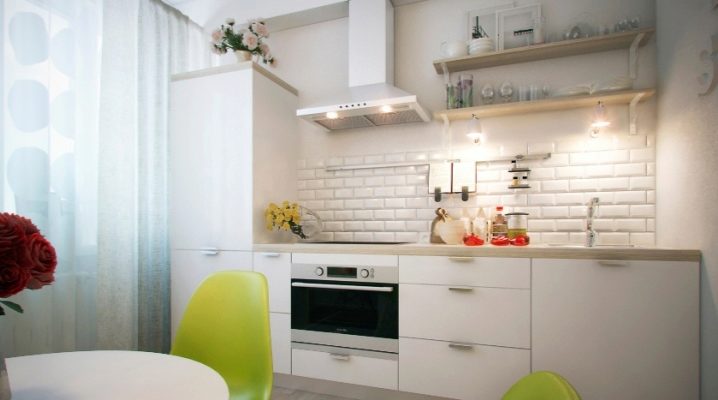 Reka bentuk dapur tanpa kabinet overhead