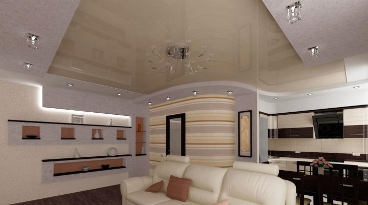  Design keuken-woonkamer van 25 vierkante meter. m