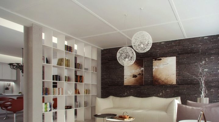  Design studio apartment of 20 square meters. m