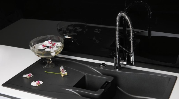  Sinks for kitchen from an artificial stone