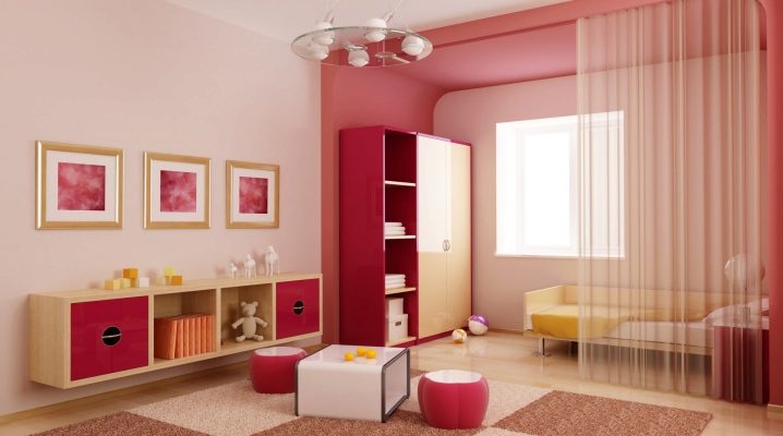  Çocuk odası için perdeler: yeni tasarım