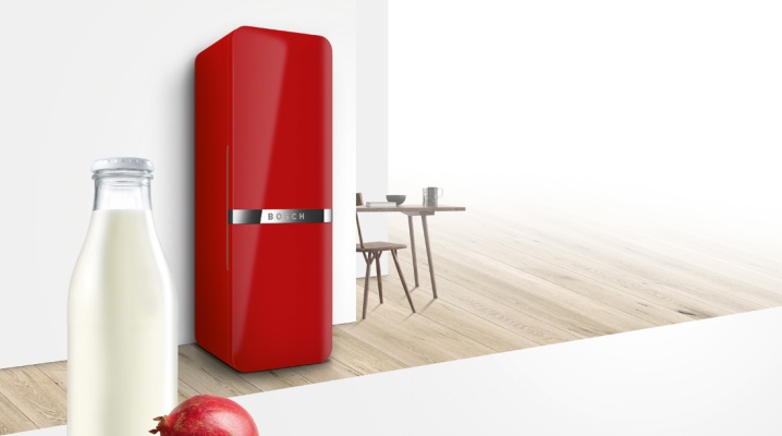  Renkli çözümler Bosch buzdolapları