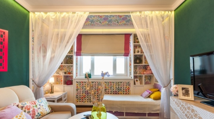  Design malé ložnice - obývací pokoj