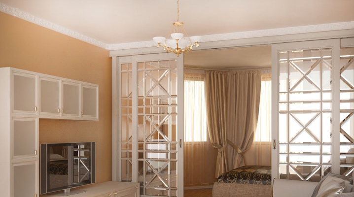  Design slaapkamer woonkamer 16 vierkante meter. m