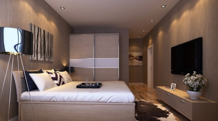  Diseño de dormitorio con cama.