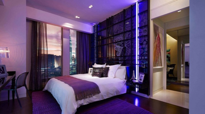  Phòng ngủ màu tím