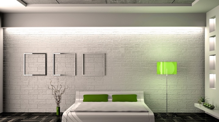  Dormitorio en estilo minimalista.