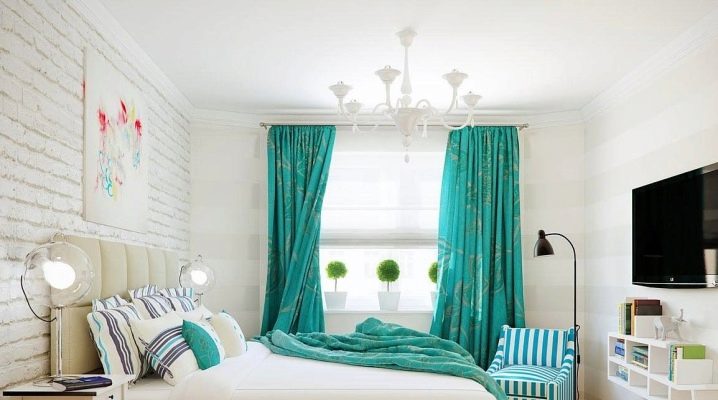  Turquoise curtains