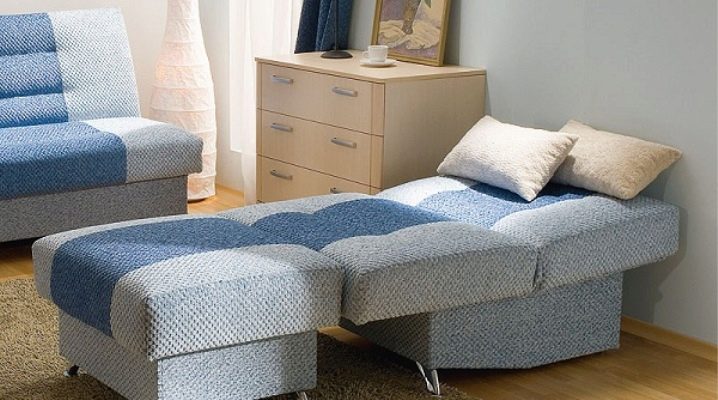  Armchair beds with accordion transformation mechanism