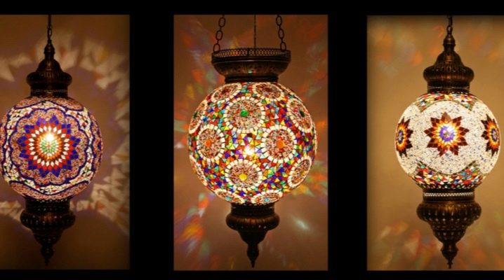  Orientální styl lampy