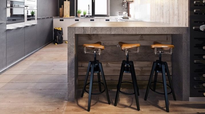  Bar stools gaya-loteng: pendekatan moden untuk reka bentuk dalaman