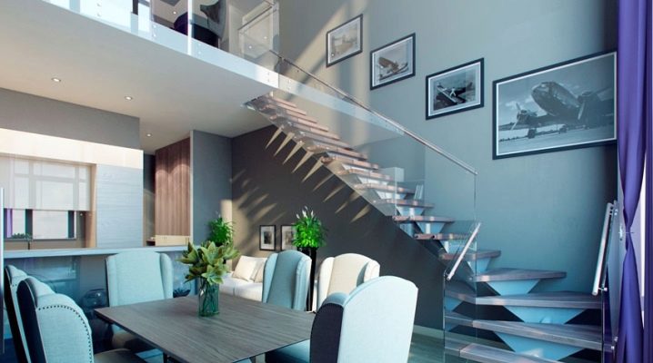 Dvoupodlažní apartmány: designové a dispoziční prvky