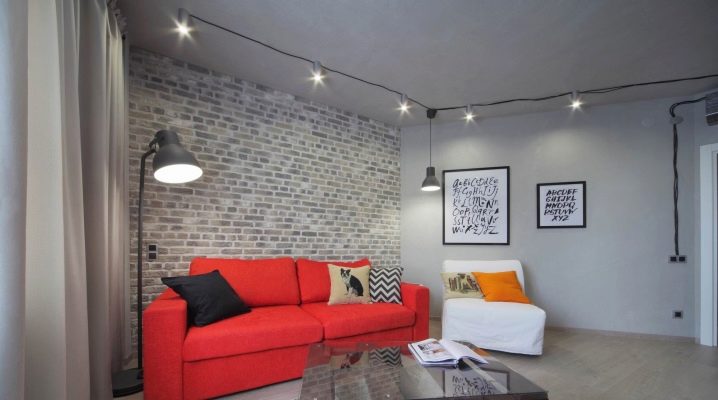  Studio-appartement in de loft-stijl: creatieve puinhoop in het interieur