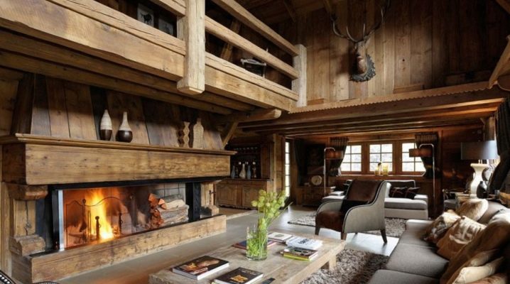  Chalet-stil hus design: alpin stil