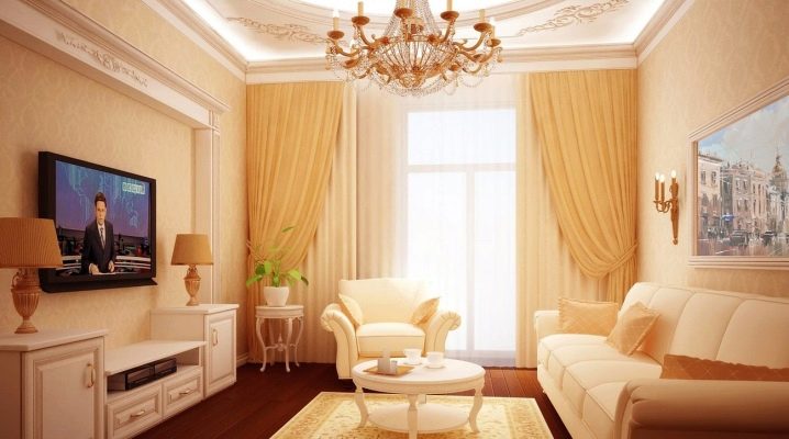  Phòng khách theo phong cách cổ điển: các giải pháp đẹp cho nội thất của bạn