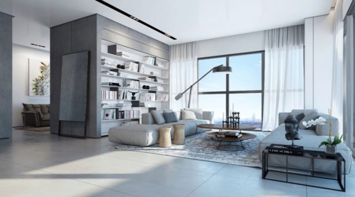  Obývací pokoj v jasných barvách: jemné stylové interiéry