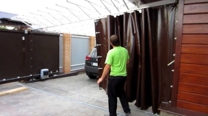  Hur man väljer en gardin för garageportar?
