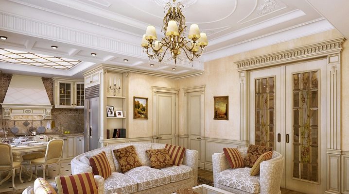  ¿Cuáles deberían ser los muebles para la sala de estar en un estilo clásico?