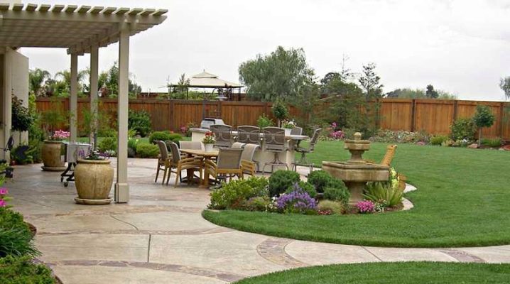  Landscape tricks: a beautiful garden with their own hands
