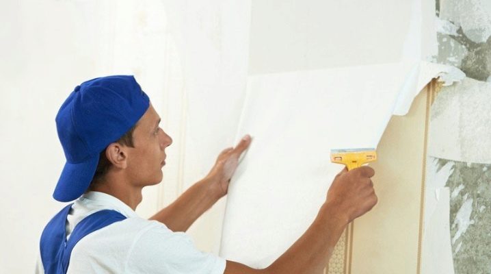  การเตรียมกำแพงสำหรับ wallpapering