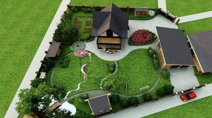  Plannen voor het plannen van een zomerhuisje van 10 hectare