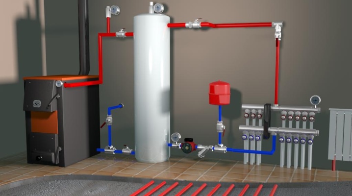  The subtleties of connecting a warm water floor do it yourself from a gas boiler