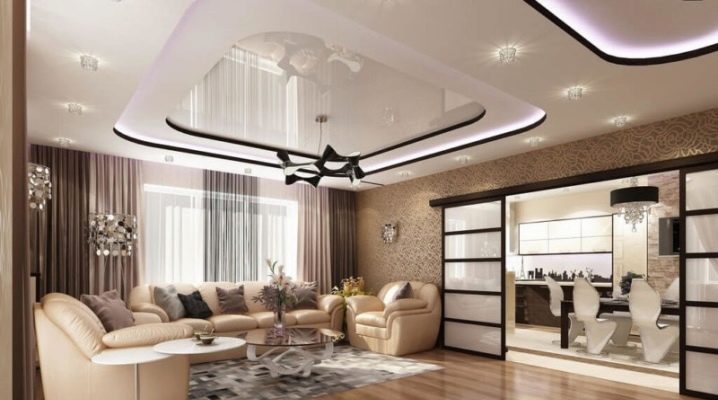  Design of stretch ceilings: modern design examples