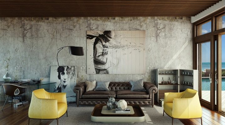  Oturma odası mobilyaları: iç tasarımın çeşitleri ve fikirleri