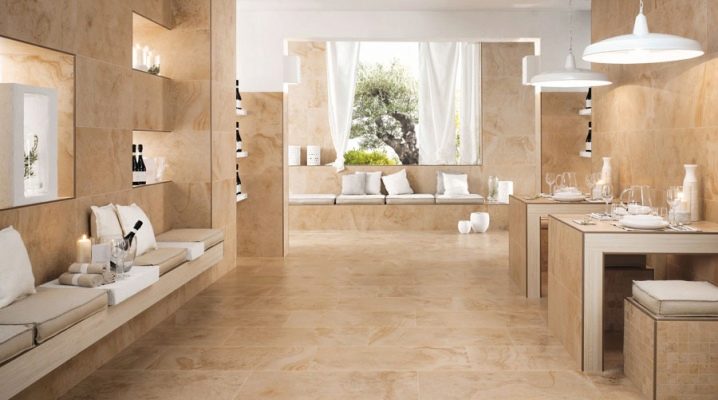  Travertine tiles: features and applications