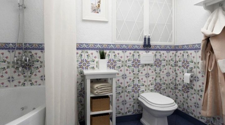  Gạch phong cách Provence: các tính năng thiết kế nội thất