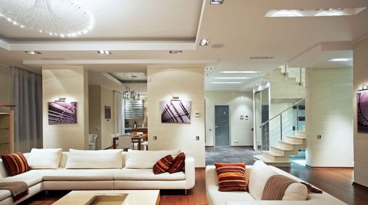  Le sottigliezze del design del soggiorno in stile moderno