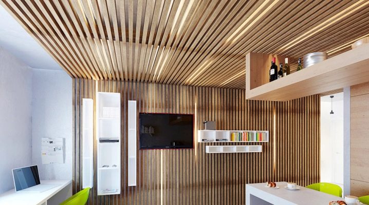  Wooden ceilings in interior design